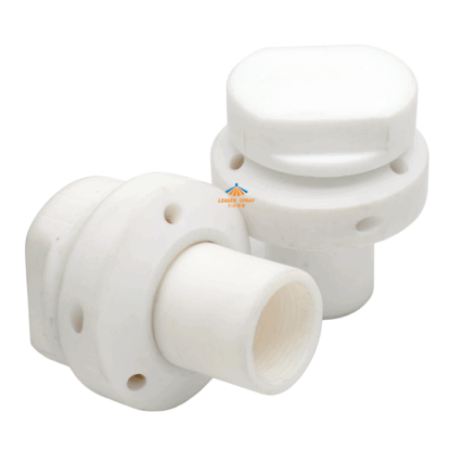 Teflon PTFE wash self rotating 180° 270°  or 360° degree cleaning washing tank bottle nozzle — изображение 3