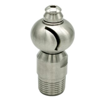 3/8" male thread 360 degree spray ball automatic rotating bottle cleaning nozzle
