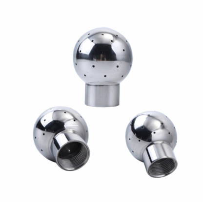 Fixed sanitary wash ball 304SS/316SS spray water nozzle for washing cleaning tank reactor and vessel — изображение 3