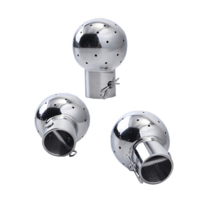 Fixed sanitary wash ball 304SS/316SS spray water nozzle for washing cleaning tank reactor and vessel — изображение 2