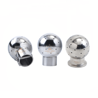 Fixed sanitary wash ball 304SS/316SS spray water nozzle for washing cleaning tank reactor and vessel