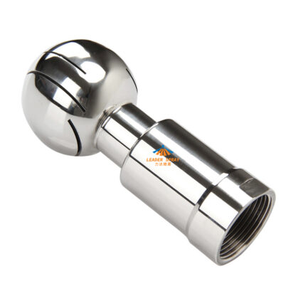 CIP 360 degree automatic rotating washing cleaning spray nozzle for hygienic and industrial supplies of tank, reactor and vessel — изображение 2
