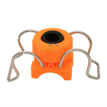 Plastic PP 1/8" 1/4" 3/8" female thread double single clamp/clip adjustable ball connector/adapter — изображение 3