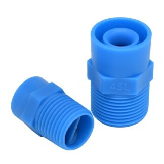 1/2, 3/4, 1 inch Blue plastic/PP full cone water spray cooling mist eliminator dust remove nozzle