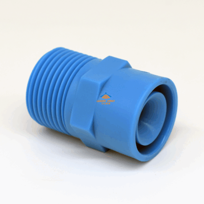 1/2, 3/4, 1 inch Blue plastic/PP full cone water spray cooling mist eliminator dust remove nozzle — изображение 5