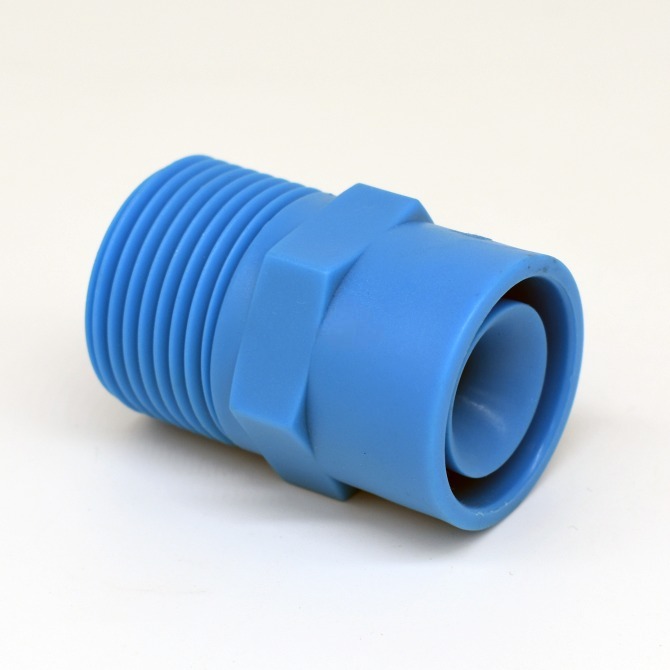 1/2, 3/4, 1 inch Blue plastic/PP full cone water spray cooling mist eliminator dust remove nozzle — изображение 5