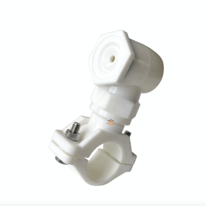3/4" 1" Clamp plastic PP cooling wash clean hollow cone nozzle Opening hole size 7mm Spray head orifice 4mm — изображение 3