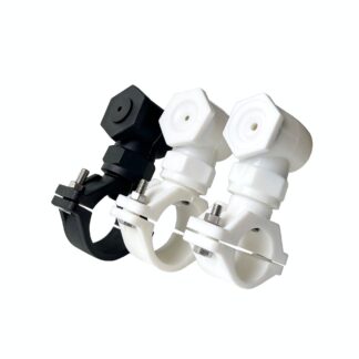 3/4" 1" Clamp plastic PP cooling wash clean hollow cone nozzle Opening hole size 7mm Spray head orifice 4mm