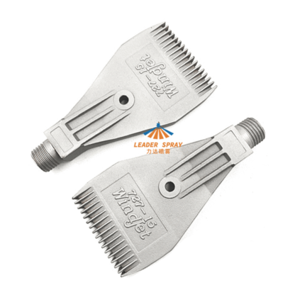 727-15 SS stainless steel injection molding wind jet high impact fan-shaped compressed air spray jet curtain