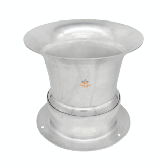 Aluminum alloy /SS exposed type air outlet 70mm/100mm strong hot and cold air conditioning supply shower room drying spray nozzle