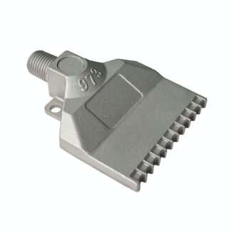 973 Windjet Nozzle, Stainless Steel SS Flat Fan Compressed Air Spraying, High Impact Air Curtain Leader Spray