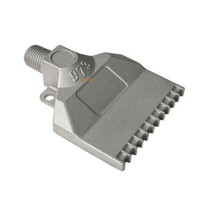 973 Windjet Nozzle, Stainless Steel SS Flat Fan Compressed Air Spraying, High Impact Air Curtain Leader Spray