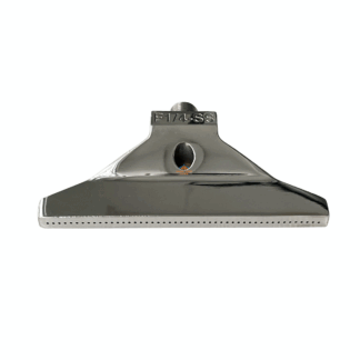 110mm width stainless steel SS casting computer punching holes flat fan compressed dust blow off silent air spray nozzle