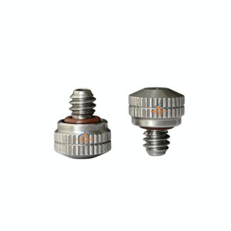 316SS stainless steel micro fine spraying fluorine rubber ring mist head low pressure outdoor cooling humidify mist fog nozzle