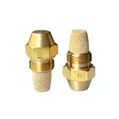 Brass waste gas burner oil spray 1/4 inch 9/16 inch strainer filter oil micro mist fine nozzle — изображение 2