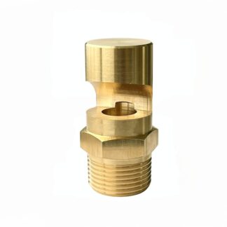 Brass K/W wide angle flood jet deflection flat fan liquid air stream cooling water spraying nozzle