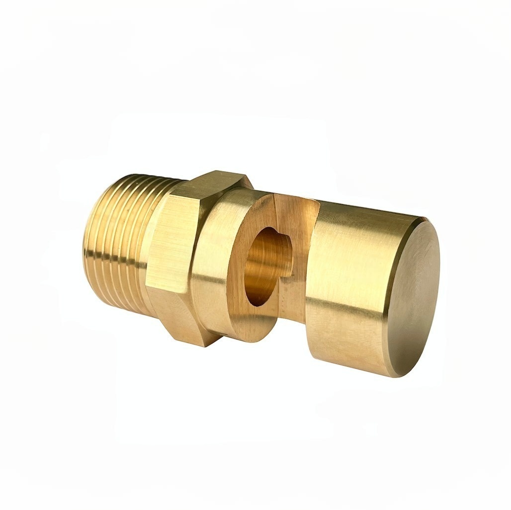 Brass K/W wide angle flood jet deflection flat fan liquid air stream cooling water spraying nozzle — изображение 2