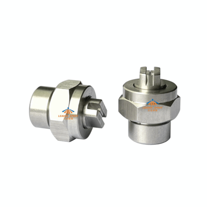 Welding type stainless steel quick release installation water jet flat fan spray nozzle — изображение 4