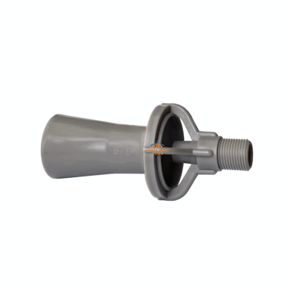 Grey color/acceptable any others colors be customized plastic/PP glass fiber eductor mixing jet spray nozzle — изображение 3