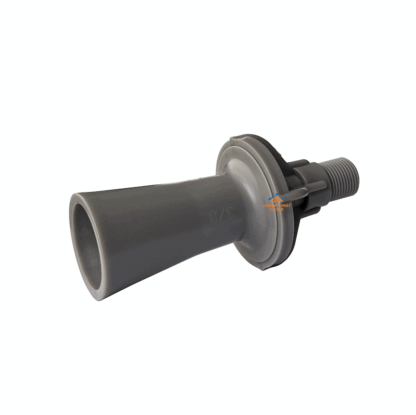 Grey color/acceptable any others colors be customized plastic/PP glass fiber eductor mixing jet spray nozzle — изображение 2