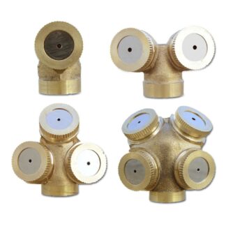 Brass Agriculture M14/1/2 Mist Gardening Grass Lawn Irrigation Sprinkler spraying 1/2/3/5 Misting Spray Tips/Heads