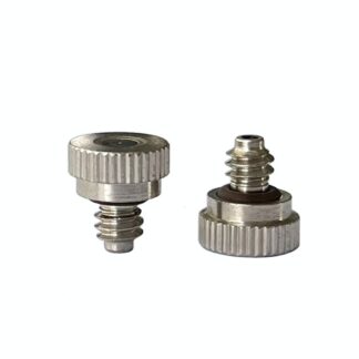 Brass plated 10/24UNC, 3/16UNC, 12/24UNC Mini short common type Low pressure 1-5 bar outdoor spray mist fog cooling system humidification nozzle