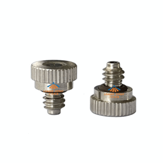 Brass plated 10/24UNC, 3/16UNC, 12/24UNC Mini short common type Low pressure 1-5 bar outdoor spray mist fog cooling system humidification nozzle