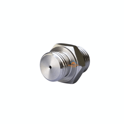 Double head thread/screw stainless steel/brass insert vane mist micro hollow cone jet spray nozzle — изображение 2