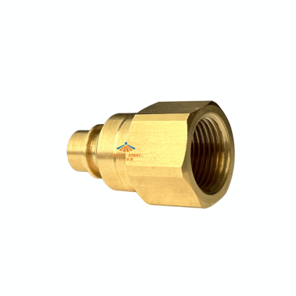 Fire protection brass/brass plated 1/2 inch internal connect full cone jet fire system jet spray nozzle — изображение 3