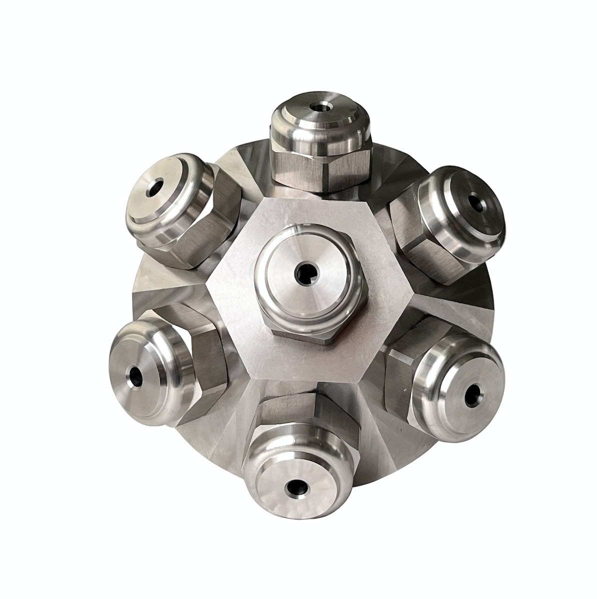 Multi head/7 spray heads large capacity/wide angle small droplet size/multiple orifice/full cone fog jet nozzle — изображение 4