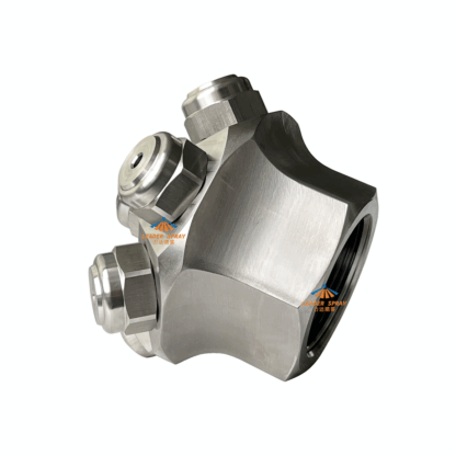 Multi head/7 spray heads large capacity/wide angle small droplet size/multiple orifice/full cone fog jet nozzle — изображение 3