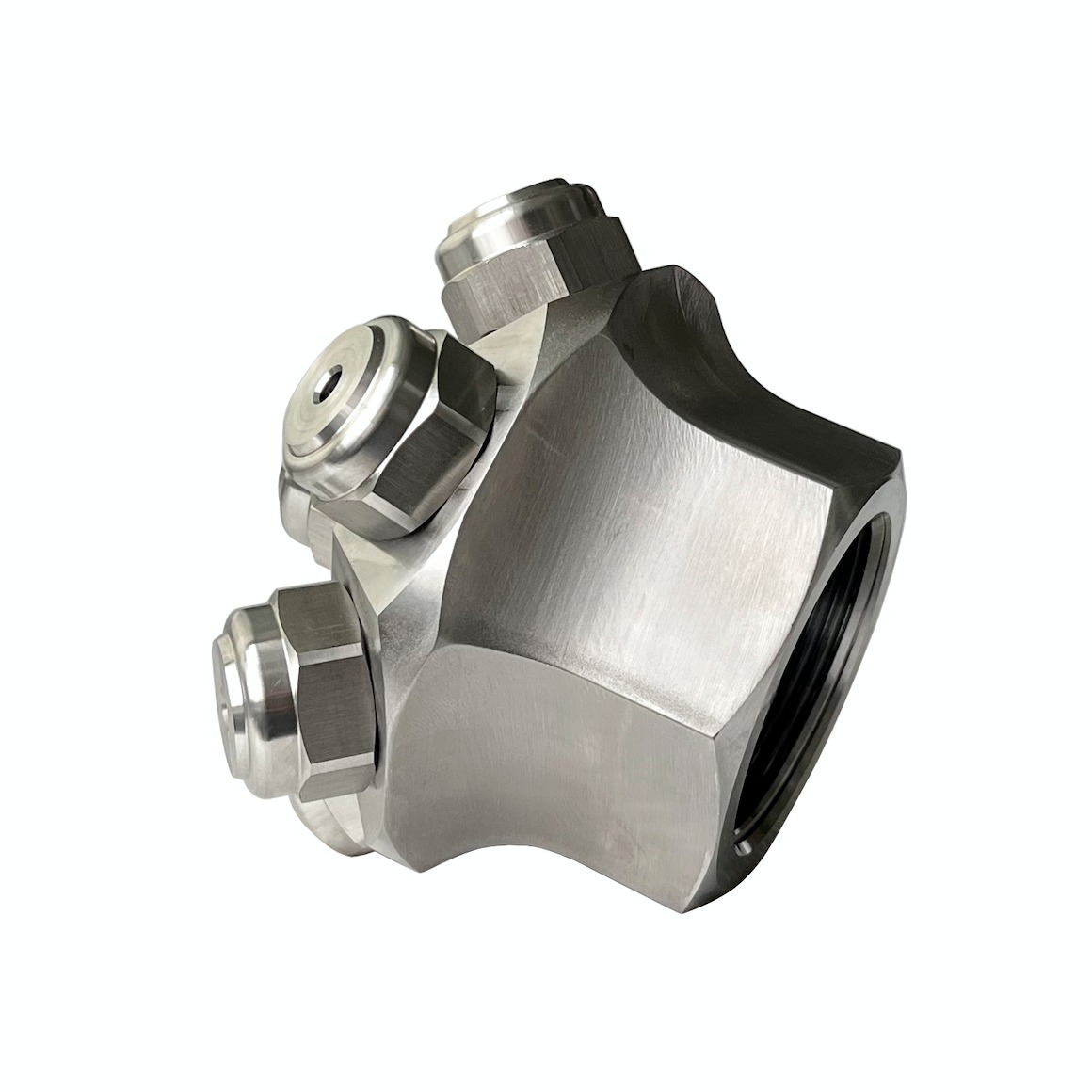 Multi head/7 spray heads large capacity/wide angle small droplet size/multiple orifice/full cone fog jet nozzle — изображение 3