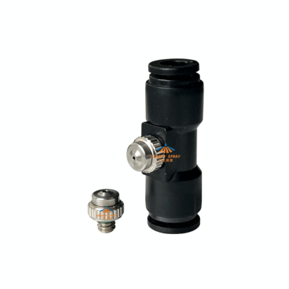 KN Big MIST orifice size 0.8mm, 1.0mm, 1.2mm, 1.5mm spray nozzle 10/24UNC, 3/16UNC Low pressure 70-80 spraying degree full cone misting nozzle — изображение 2