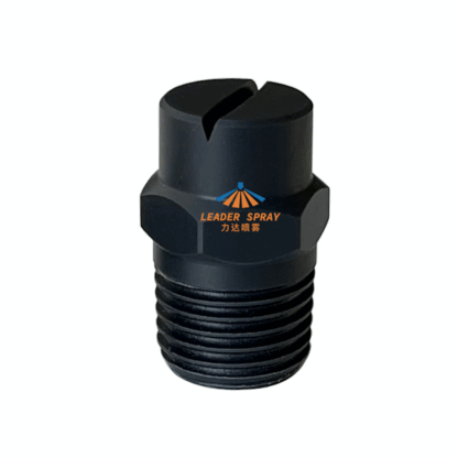 PVC machine producing customized flow rate & angle flat fan jet water leader spray nozzle