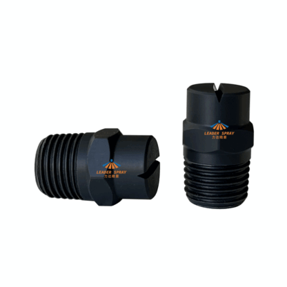 PVC machine producing customized flow rate & angle flat fan jet water leader spray nozzle — изображение 2