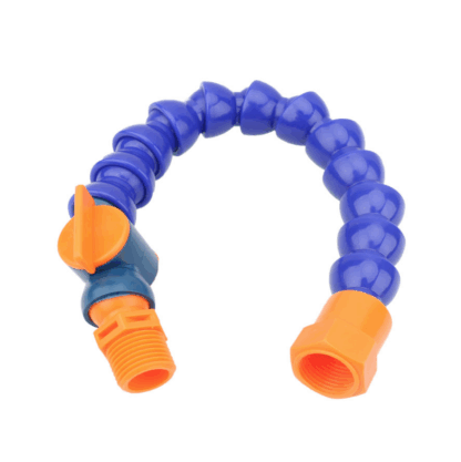Machine tool plastic cooling pipe adjustable universal coolant slub pipe serpentine nozzle soft oil pipe with female or male thread — изображение 2