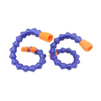 Machine tool plastic cooling pipe adjustable universal coolant slub pipe serpentine nozzle soft oil pipe with female or male thread