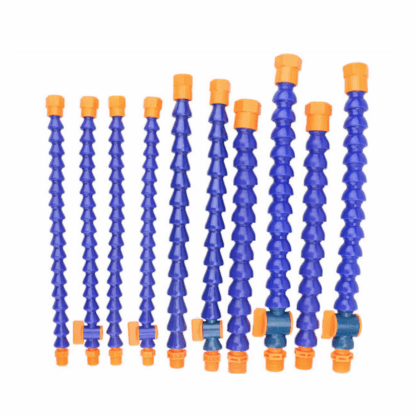 Machine tool plastic cooling pipe adjustable universal coolant slub pipe serpentine nozzle soft oil pipe with female or male thread — изображение 5