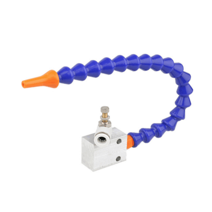 Plastic CNC machine cooling pipe nozzle 360 degree adjustable snake shaped spraying round/flat fan coolant nozzle — изображение 8