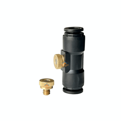 KT low pressure 10/24unc, 3/16unc, 12/24unc, M5 brass spray tip head short body full micro cone cooling humidification mist nozzle — изображение 2