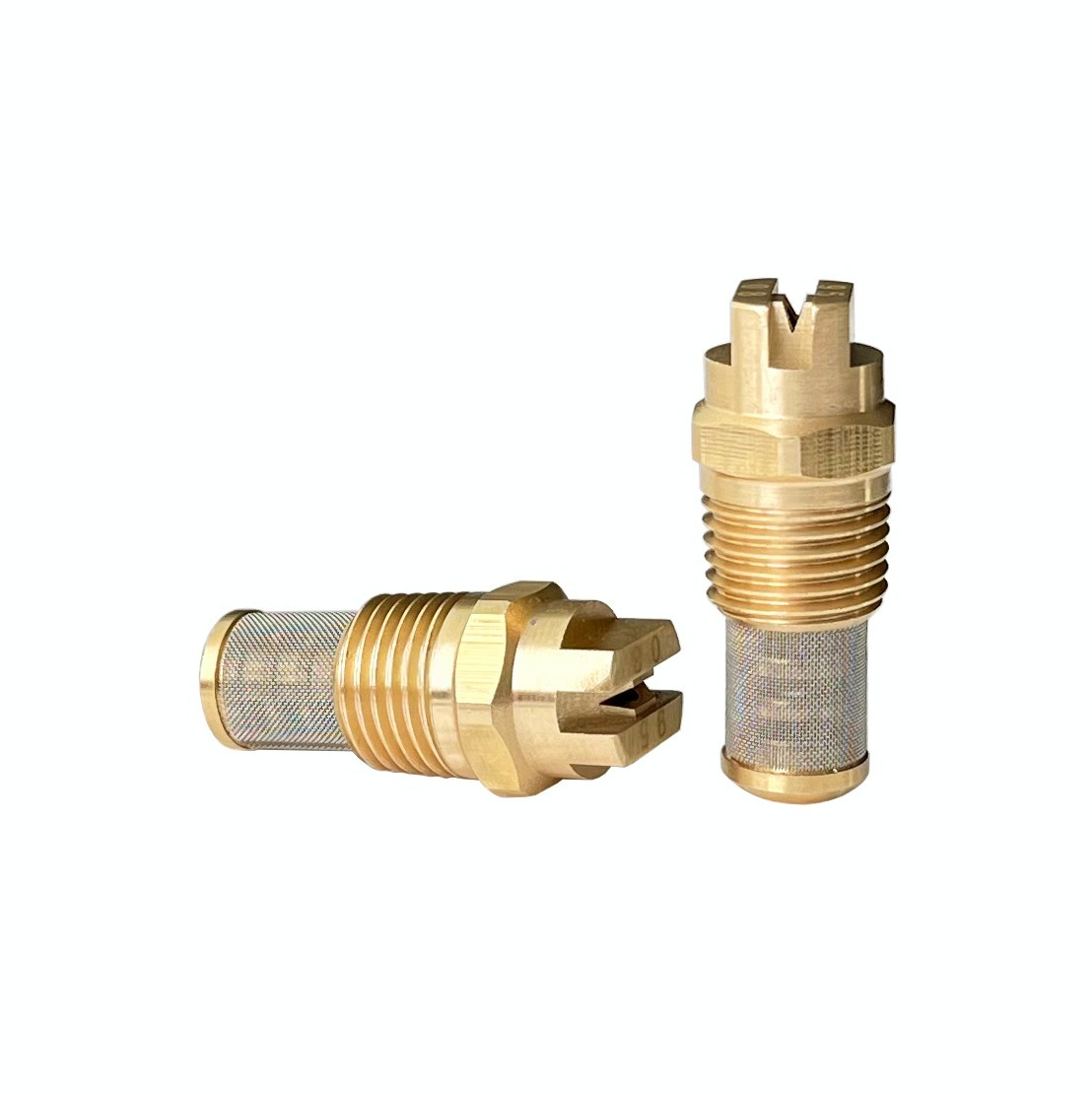 LEADER SPRAY Stainless steel SS brass spray smaller flow rate 1/8" 1/4" filter strainer mist flat fan nozzle — изображение 2