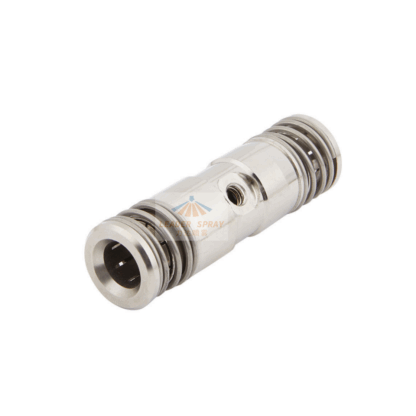 3/8" Spring Slip lock quick coupling fittings new conditions 150 bar high pressure T/Elbow straight line connector cooling mist system tools — изображение 3