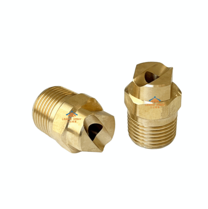 Oval full cone spray pattern 90 x 60 degree single and multi cooling in bloom brass stainless steel caster nozzle — изображение 4