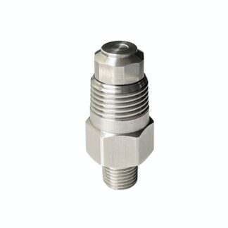 Wall-mounted integral strainer 1/4 inch NPT or BSPT (F) SS brass hydraulic atomizing mist fine hollow cone spray jet nozzle