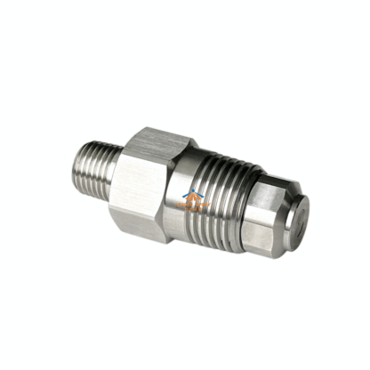 Wall-mounted integral strainer 1/4 inch NPT or BSPT (F) SS brass hydraulic atomizing mist fine hollow cone spray jet nozzle — изображение 4