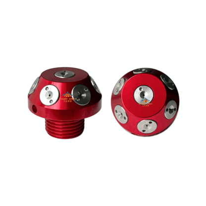 High pressure mist fire fighting protection system 1/2 inch external thread cooling dust control centrifugal umbrella sprinkler mist water spray nozzle — изображение 4