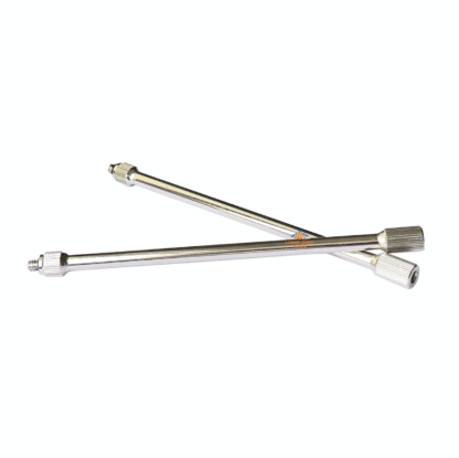 Flexible nozzle extension 3/16unc, 10/24unc, 1/8 inch tube/pipe SS/stainless steel/Brass plated mist/fog system — изображение 2