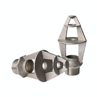 304SS/316SS stainless steel water cooling tower closed counter flow three splash/three-disc flower basket spray sprinkler nozzle