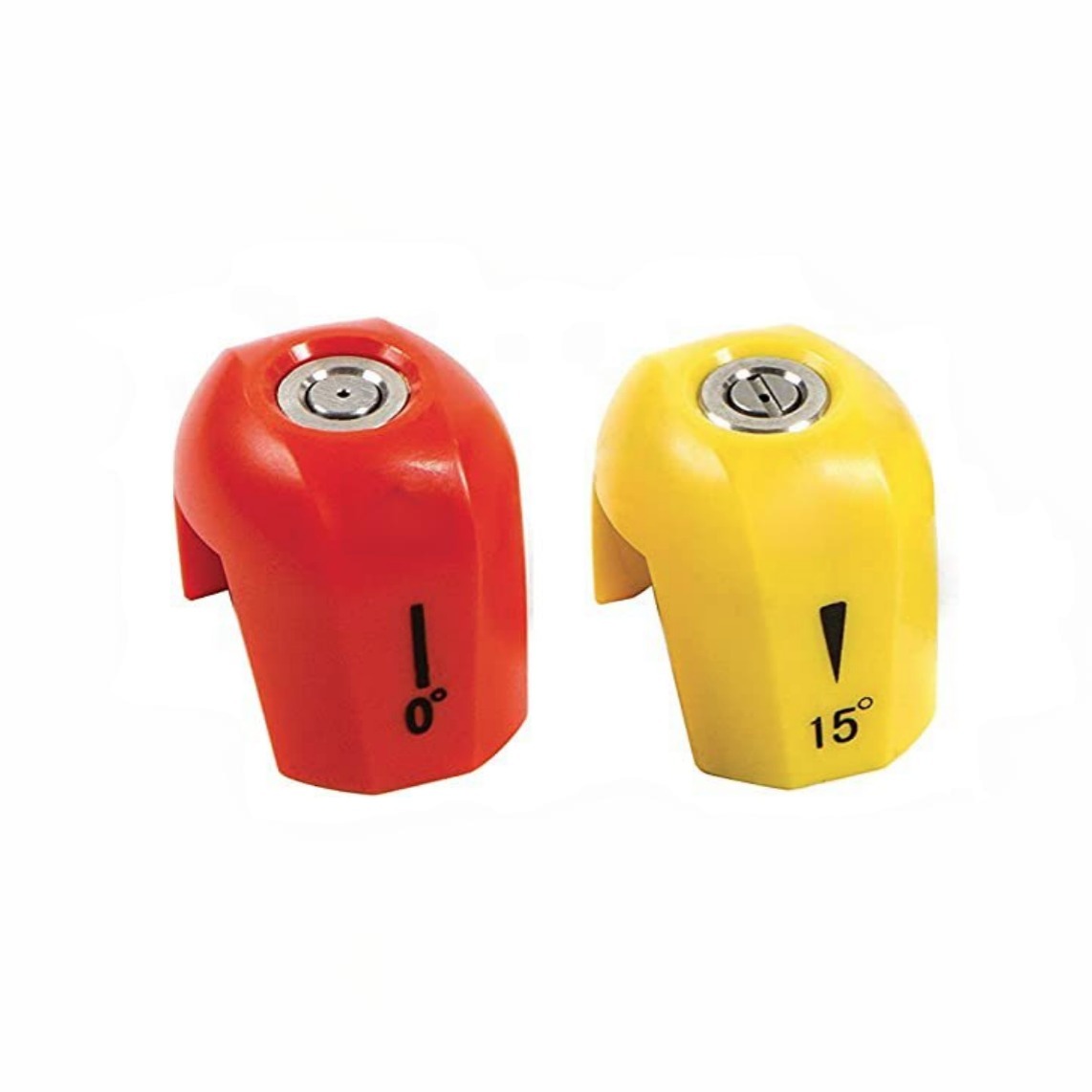 High pressure car washer fan-shaped spray water 1/4 slip lock joint stainless steel five-color quick connecting nozzle — изображение 4