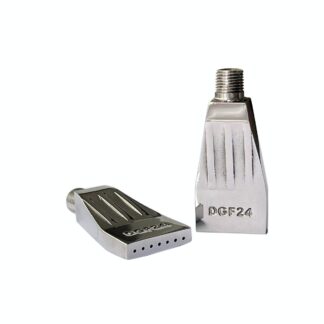 DGF24 1/8 inch male thread compressed air conditional stainless steel flat cooling purging and drying wind jet spray nozzle